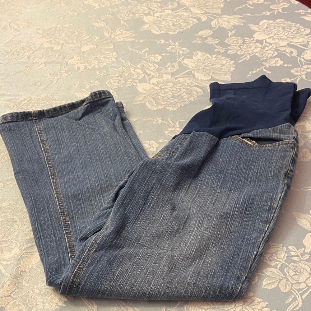 Maternity Motherhood Blue Maternity Jeans